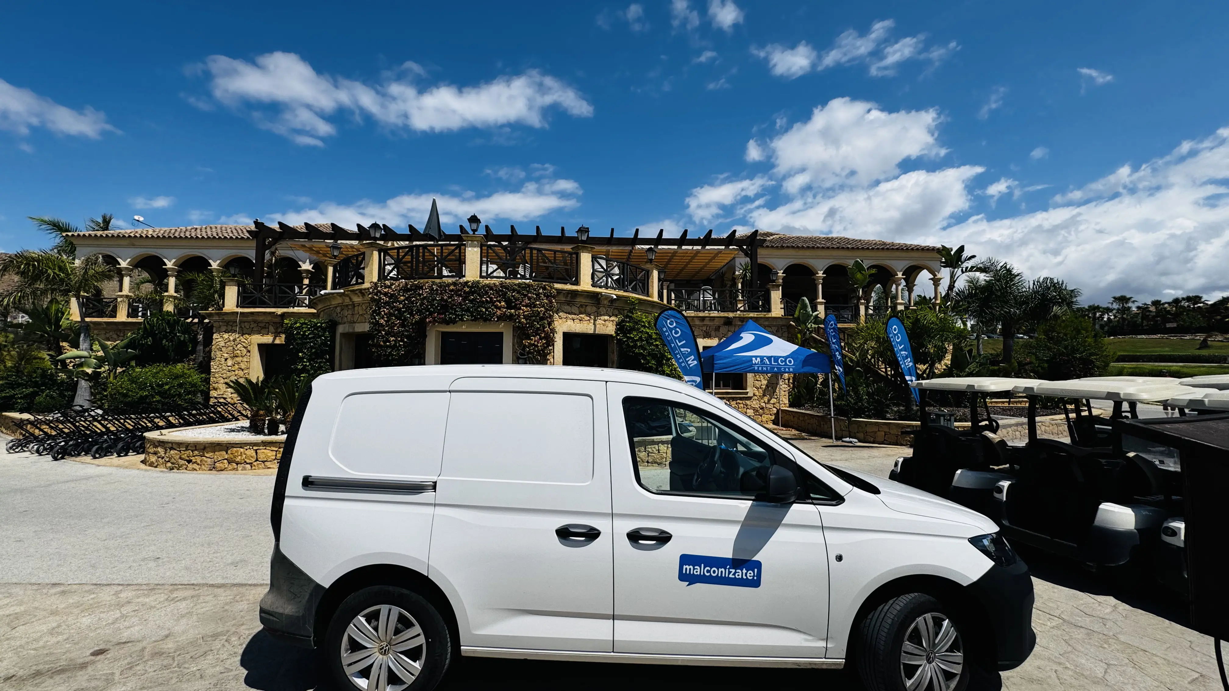alquiler de coche para jugar al golf en Alicante