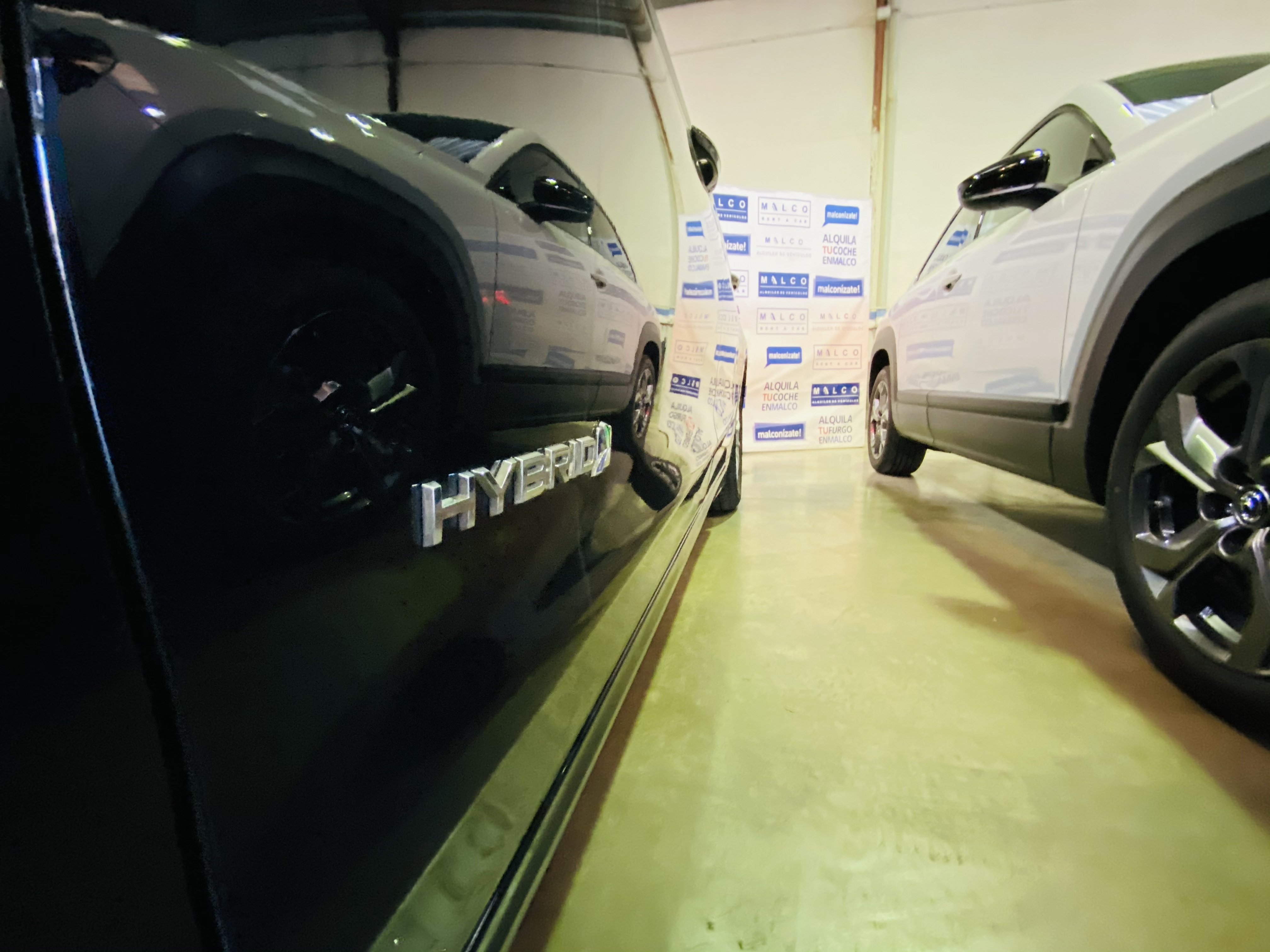 ECO cars with hybrid technology for efficient urban driving