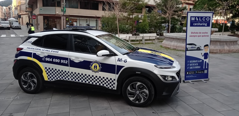 Delivery of the police vehicle under leasing for the Municipality of Vall d’Uixò