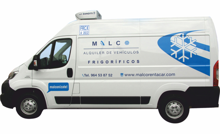 refrigerated van rental