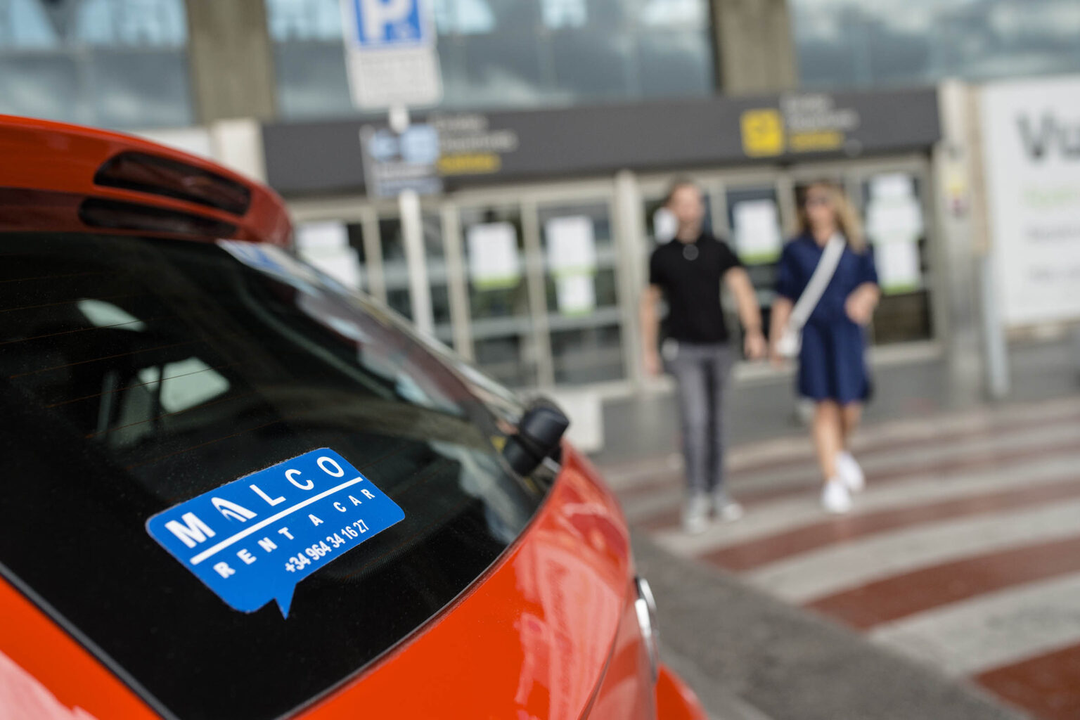 Returning A Car Hire To Malaga Airport Car Park www.malcorentacar.com